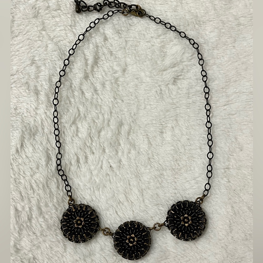 Handmade Upcycled Vintage Button Necklace